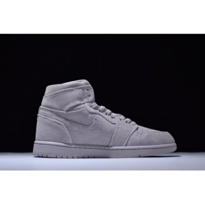 Nike Erkek Air Jordan 1 Retro High Wolf Gri Basketbol Ayakkabısı Türkiye - QQEBWUJR